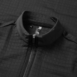 Adidas DWR 1/4 Zip Golf Sweater 9 Adidas DWR 1/4 Zip Golf Sweater -Golf Shirts Sales Adidas AW22 DWR Quarter Zip Left Chest HM8280 SWADI322 Black Detail