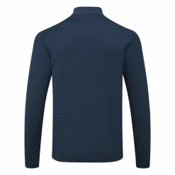 Adidas DWR 1/4 Zip Golf Sweater 10 Adidas DWR 1/4 Zip Golf Sweater -Golf Shirts Sales Adidas AW22 DWR Quarter Zip Left Chest HM8282 SWADI323 Crew Navy Back