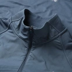 Adidas Statement 1/4 Zip Golf Sweater 12 Adidas Statement 1/4 Zip Golf Sweater -Golf Shirts Sales Adidas AW22 Fleece Quarter Zip Pullover HT1322 SWADI313 Crew Navy Detail