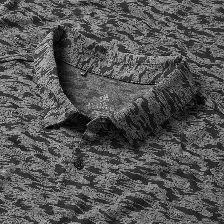 Adidas Go-To Camo Print Golf Polo Shirt 4 Adidas Go-To Camo Print Golf Polo Shirt - Image 2