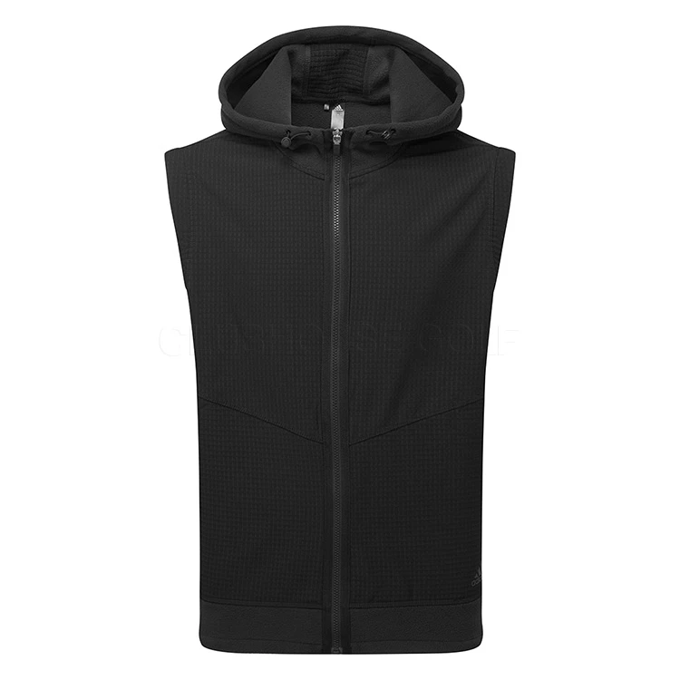 Adidas Statement Full Zip Hooded Golf Vest 3 Adidas Statement Full Zip Hooded Golf Vest