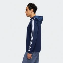 Adidas 3 Stripe COLD.RDY Golf Hoodie 17 Adidas 3 Stripe COLD.RDY Golf Hoodie -Golf Shirts Sales Adidas AW22 Three Stripe Cold.Rdy Hoodie HS4813 SWADI318 Collegiate Navy Model 4