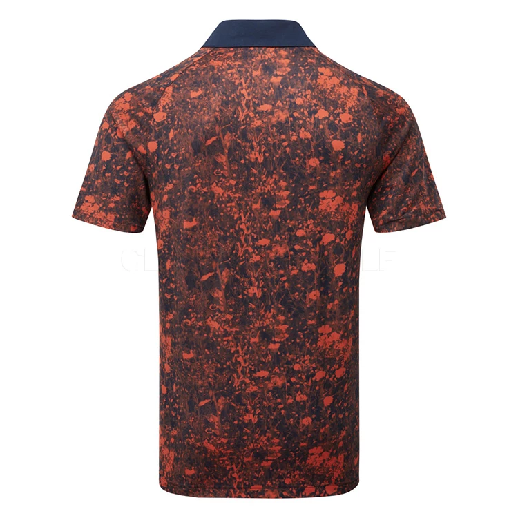 Adidas Mesh Print Golf Polo Shirt 5 Adidas Mesh Print Golf Polo Shirt - Image 3