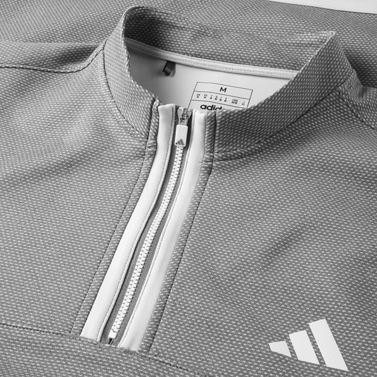 Adidas Microdot 1/4 Zip Golf Sweater 4 Adidas Microdot 1/4 Zip Golf Sweater - Image 2