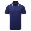 Adidas Primeknit Golf Polo Shirt -Golf Shirts Sales Adidas SS23 Primeknit Polo Shirt HS7589 SHADI703 S Black Front