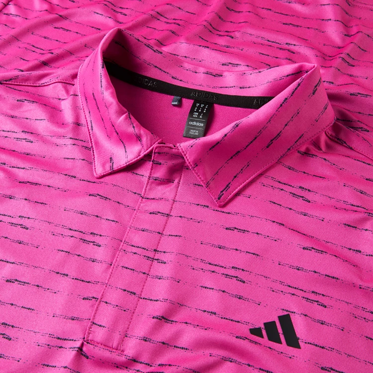 Adidas Stripe Zipper Golf Polo Shirt 4 Adidas Stripe Zipper Golf Polo Shirt - Image 2