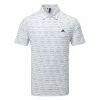 Adidas Stripe Zipper Golf Polo Shirt 2 Adidas Stripe Zipper Golf Polo Shirt -Golf Shirts Sales Adidas SS23 Stripe Zipper Polo IC1346 SHADI722 S White Collegiate Navy Front