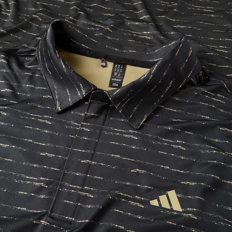 Adidas Stripe Zipper Golf Polo Shirt 4 Adidas Stripe Zipper Golf Polo Shirt - Image 2