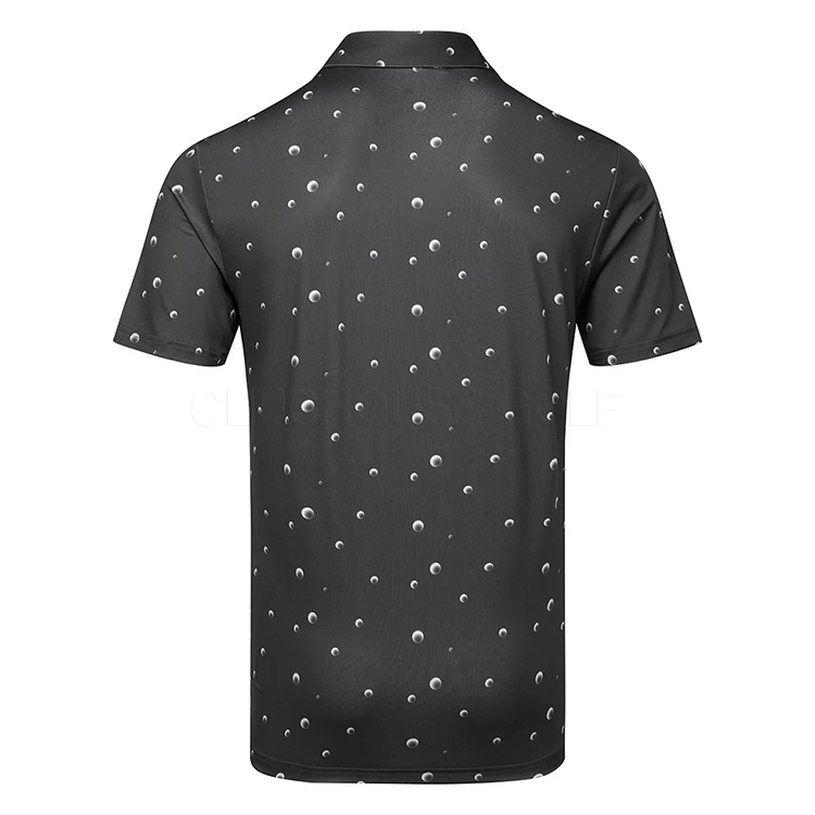 Adidas All Over Print Golf Polo Shirt - Image 3