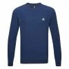Adidas Core Crew Golf Sweater 2 Adidas Core Crew Golf Sweater -Golf Shirts Sales Adidas AW22 Core Crew Pullover HT5907 SWADI328 Crew Navy Front