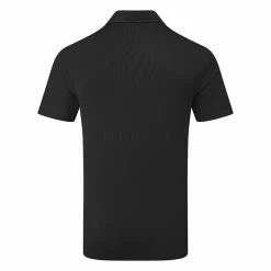 Adidas Drive Primegreen Golf Polo Shirt -Golf Shirts Sales Adidas Drive Primegreen Golf Polo Shirt Black IA5446 Back