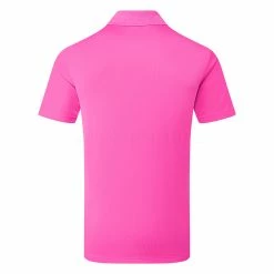 Adidas Performance Golf Polo Shirt 7 Adidas Performance Golf Polo Shirt -Golf Shirts Sales Adidas Performance Golf Polo Shirt Lucid Fuchsia IB7490 back