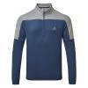 Adidas UPF Lightweight 1/4 Zip Golf Sweater 2 Adidas UPF Lightweight 1/4 Zip Golf Sweater -Golf Shirts Sales Adidas SS21 UPF Lightweight 1 4 Zip Sweater GR0757 Code SWADI268 CrewNavy Front