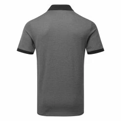Adidas No Show Golf Polo Shirt 7 Adidas No Show Golf Polo Shirt -Golf Shirts Sales Adidas SS23 No Show Polo HR7971 SHADI706 Black Back