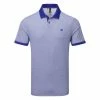 Adidas No Show Golf Polo Shirt -Golf Shirts Sales Adidas SS23 No Show Polo HR7972 SHADI707 Lucid Blue Front