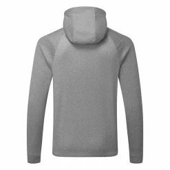 Callaway Aquapel Swing Tech 1/4 Zip Golf Hoodie 7 Callaway Aquapel Swing Tech 1/4 Zip Golf Hoodie -Golf Shirts Sales Callaway AW21 Aquapel Tech Hoodie CGKFB0T3 095 Code SWCAL073 M Quiet Shade Heather Back