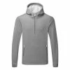 Callaway Aquapel Swing Tech 1/4 Zip Golf Hoodie 2 Callaway Aquapel Swing Tech 1/4 Zip Golf Hoodie -Golf Shirts Sales Callaway AW21 Aquapel Tech Hoodie CGKFB0T3 095 Code SWCAL073 M Quiet Shade Heather Front