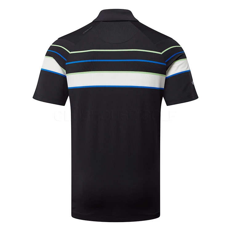 Callaway Resort Ventilated Shoulder Block Print Golf Polo Shirt 5 Callaway Resort Ventilated Shoulder Block Print Golf Polo Shirt - Image 3