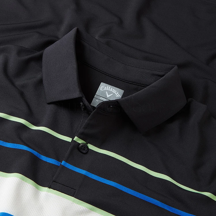 Callaway Resort Ventilated Shoulder Block Print Golf Polo Shirt 4 Callaway Resort Ventilated Shoulder Block Print Golf Polo Shirt - Image 2