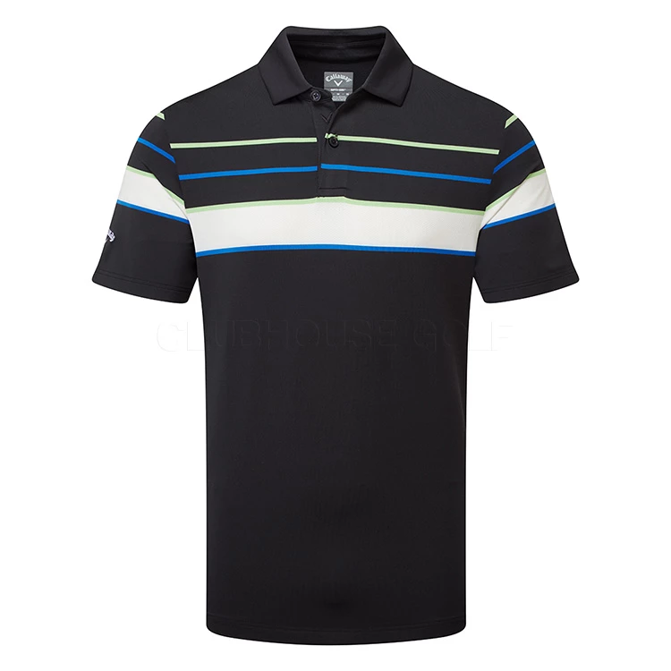 Callaway Resort Ventilated Shoulder Block Print Golf Polo Shirt 3 Callaway Resort Ventilated Shoulder Block Print Golf Polo Shirt