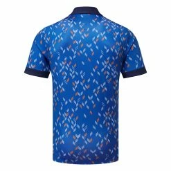 Callaway X-Series All Over Chev Print Golf Polo Shirt 7 Callaway X-Series All Over Chev Print Golf Polo Shirt -Golf Shirts Sales Callaway AW22 X Series All Over Chev Print Polo Shirt CGKSC027 973 SHCAL258 S Limoges Back