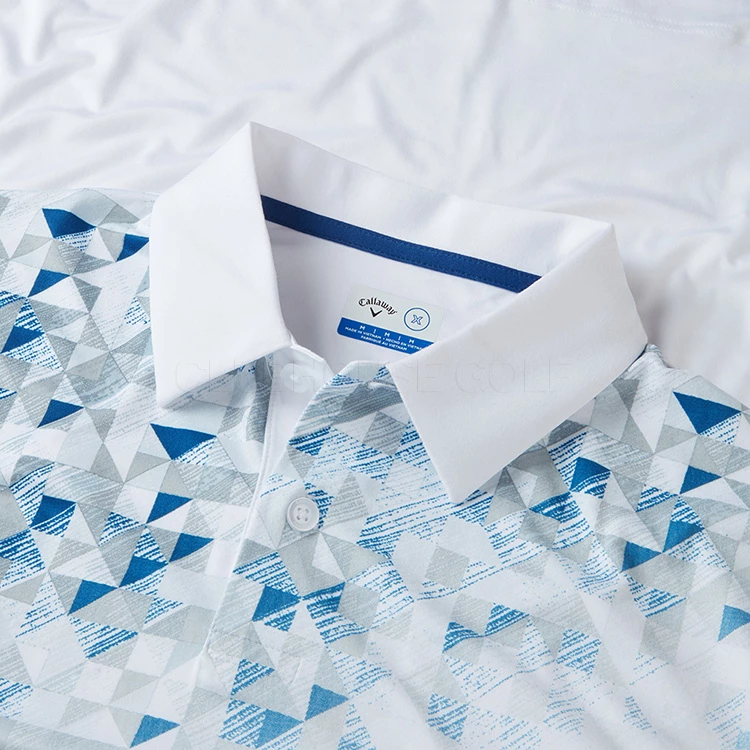 Callaway X-Series Asymmetric Street Mural Print Golf Polo Shirt 4 Callaway X-Series Asymmetric Street Mural Print Golf Polo Shirt - Image 2