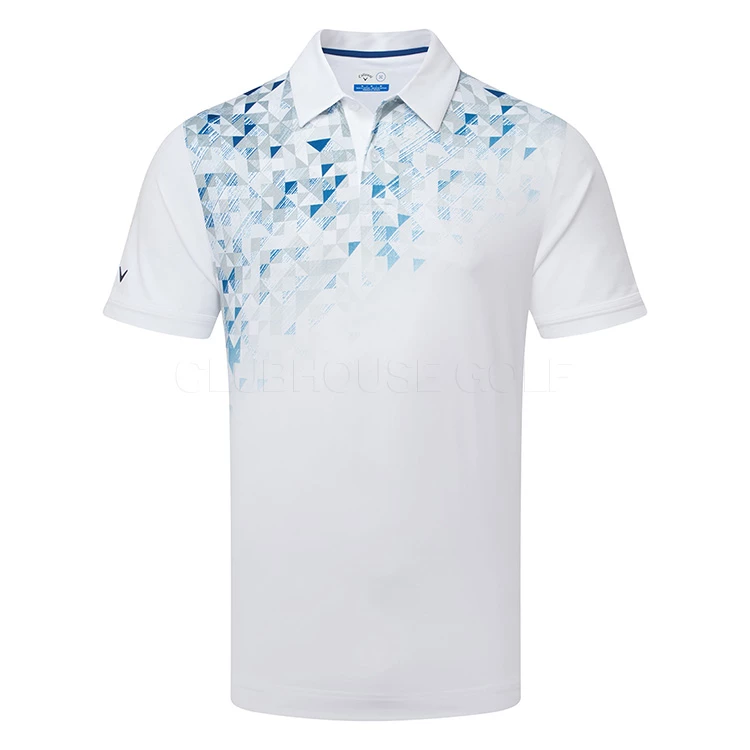 Callaway X-Series Asymmetric Street Mural Print Golf Polo Shirt 3 Callaway X-Series Asymmetric Street Mural Print Golf Polo Shirt