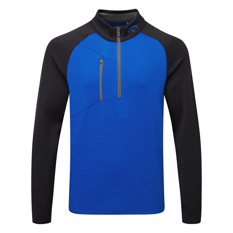 Callaway Blocked Ottoman Fleece 1/4 Zip Golf Sweater 3 Callaway Blocked Ottoman Fleece 1/4 Zip Golf Sweater