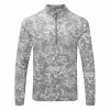 Callaway Camo 1/4 Zip Golf Sweater 2 Callaway Camo 1/4 Zip Golf Sweater -Golf Shirts Sales Callaway SS22 Camo 1 4 Zip Sweater Flinstone CGKSC0K5 075 SWCAL075 Front