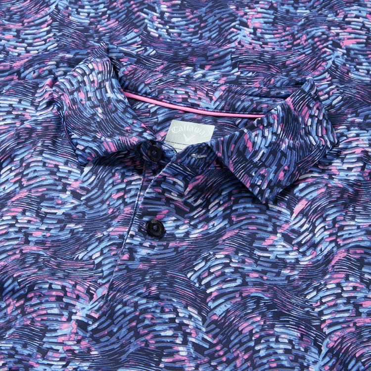Callaway Geo Print Golf Polo Shirt 4 Callaway Geo Print Golf Polo Shirt - Image 2