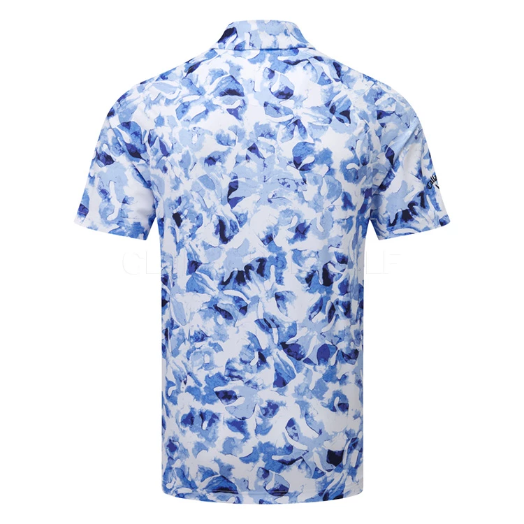 Callaway Tye Dye Leaf Golf Polo Shirt 5 Callaway Tye Dye Leaf Golf Polo Shirt - Image 3