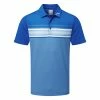 Callaway Tour Stripe Golf Polo Shirt -Golf Shirts Sales Callaway SS22 Tour Stripe Polo Shirt CGKSC0T6 496 Code SHCAL221 M Magnetic Blue Front