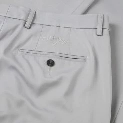 Callaway Chev Tech Tapered Golf Trouser 7 Callaway Chev Tech Tapered Golf Trouser -Golf Shirts Sales Callaway AW20 Chev Tech Trouser CGBFA0M6 036 Code TRCAL039 Sleet detail