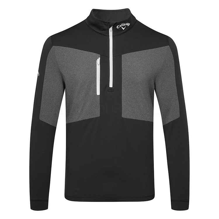 Callaway Aquapel Mixed Media 1/2 Zip Golf Sweater