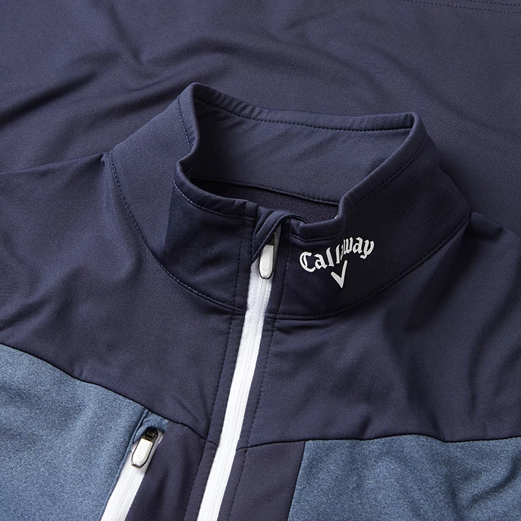 Callaway Aquapel Mixed Media 1/2 Zip Golf Sweater 4 Callaway Aquapel Mixed Media 1/2 Zip Golf Sweater - Image 2