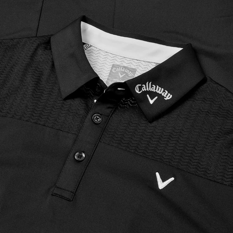 Callaway Ventilated Block Tour Golf Polo Shirt - Image 2