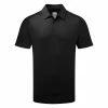Callaway Swing Tech Solid Golf Polo Shirt 1 Callaway Swing Tech Solid Golf Polo Shirt -Golf Shirts Sales Callaway Swing Tech Solid Polo Shirt CGKSA0D7 002 Code SHCAL163 Caviar Front
