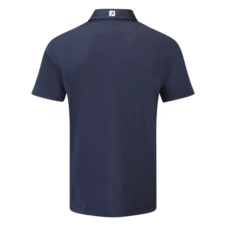 FootJoy Stretch Pique Solid Golf Polo Shirt 5 FootJoy Stretch Pique Solid Golf Polo Shirt - Image 3