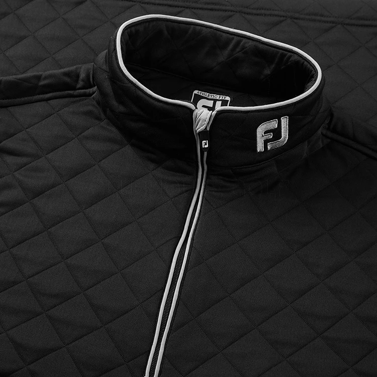 FootJoy Diamond Jacquard Chill-Out 1/4 Zip Golf Pullover 4 FootJoy Diamond Jacquard Chill-Out 1/4 Zip Golf Pullover - Image 2