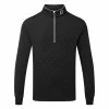 FootJoy Diamond Jacquard Chill-Out 1/4 Zip Golf Pullover
