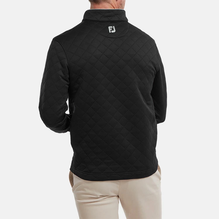 FootJoy Diamond Jacquard Chill-Out 1/4 Zip Golf Pullover 8 FootJoy Diamond Jacquard Chill-Out 1/4 Zip Golf Pullover - Image 6