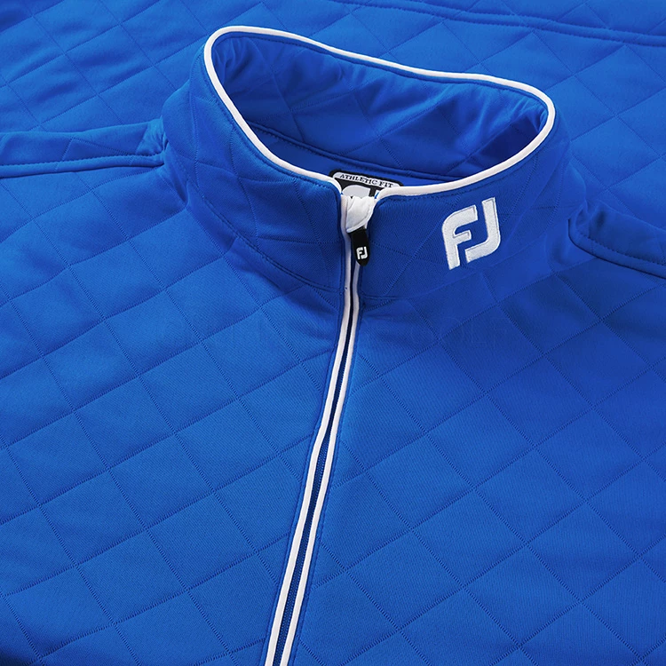FootJoy Diamond Jacquard Chill-Out 1/4 Zip Golf Pullover 4 FootJoy Diamond Jacquard Chill-Out 1/4 Zip Golf Pullover - Image 2