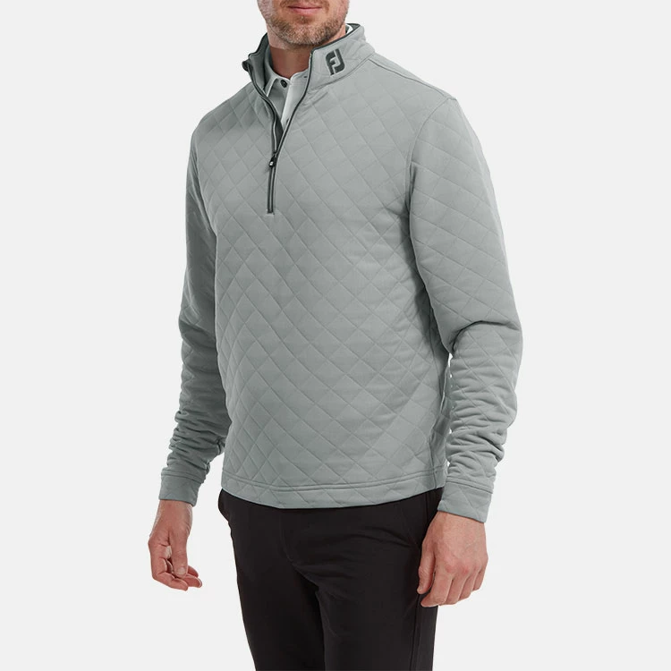FootJoy Diamond Jacquard Chill-Out 1/4 Zip Golf Pullover 6 FootJoy Diamond Jacquard Chill-Out 1/4 Zip Golf Pullover - Image 4