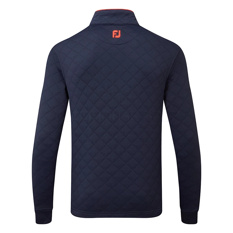 FootJoy Diamond Jacquard Chill-Out 1/4 Zip Golf Pullover 5 FootJoy Diamond Jacquard Chill-Out 1/4 Zip Golf Pullover - Image 3