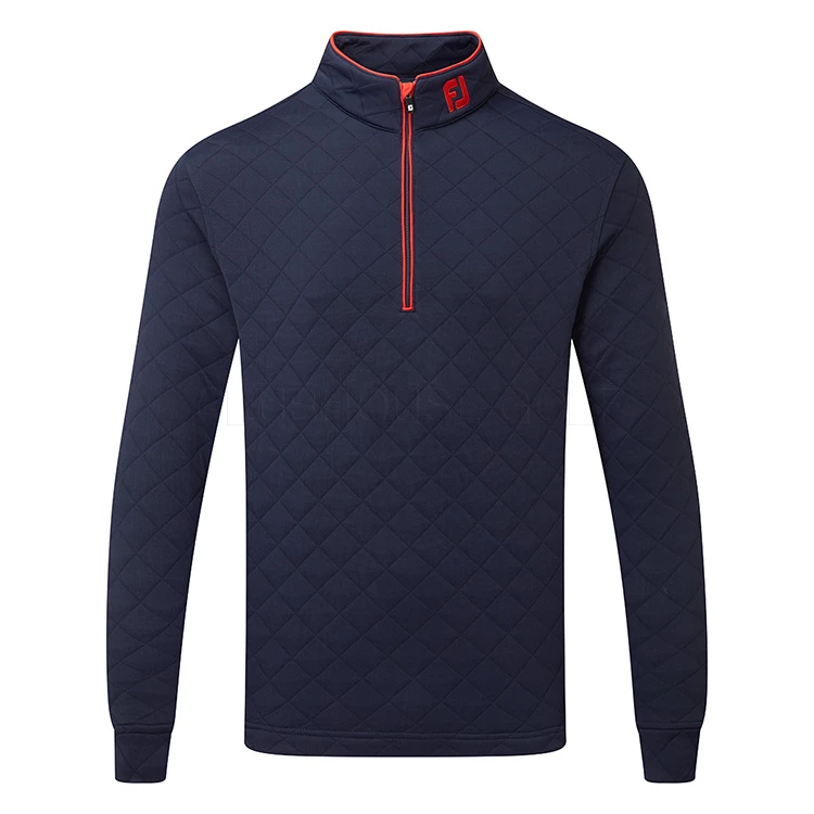 FootJoy Diamond Jacquard Chill-Out 1/4 Zip Golf Pullover 3 FootJoy Diamond Jacquard Chill-Out 1/4 Zip Golf Pullover
