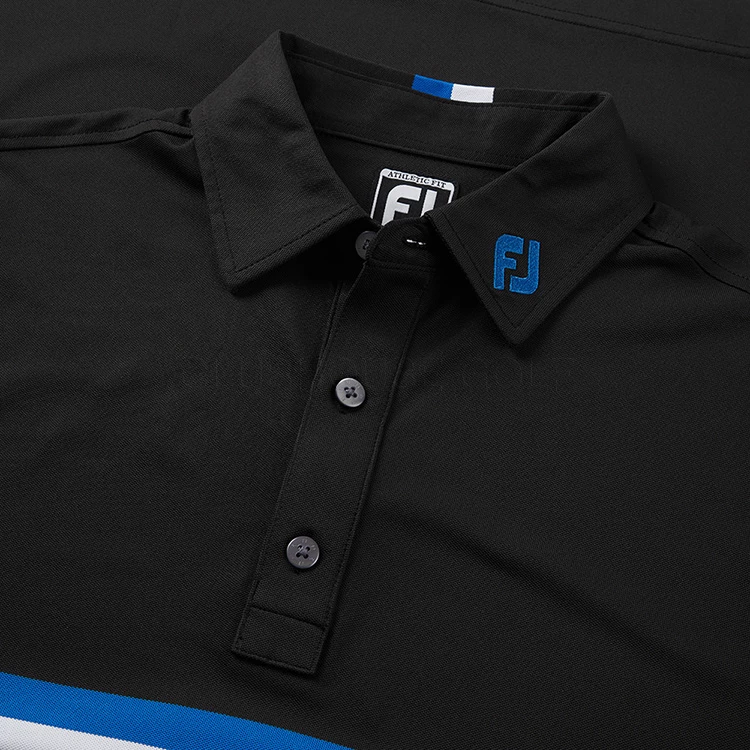 FootJoy Double Chest Band Pique Golf Polo Shirt 4 FootJoy Double Chest Band Pique Golf Polo Shirt - Image 2