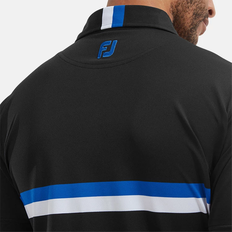 FootJoy Double Chest Band Pique Golf Polo Shirt 7 FootJoy Double Chest Band Pique Golf Polo Shirt - Image 5