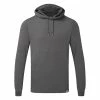 FootJoy Lightweight Golf Hoodie 2 FootJoy Lightweight Golf Hoodie -Golf Shirts Sales FootJoy SS22 Lightweight Golf Hoodie Heather Charcoal 88449 Front