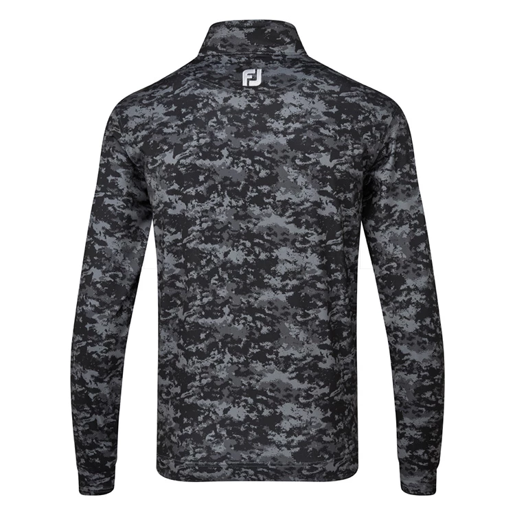 FootJoy Cloud Camo 1/2 Zip Golf Pullover 5 FootJoy Cloud Camo 1/2 Zip Golf Pullover - Image 3