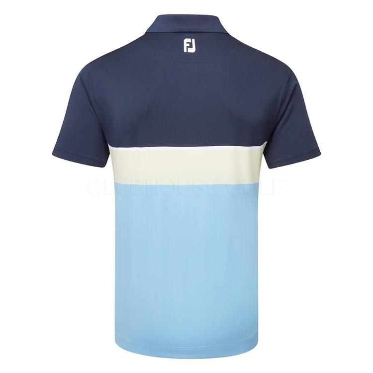 FootJoy Colour Theory Lisle Golf Polo Shirt 5 FootJoy Colour Theory Lisle Golf Polo Shirt - Image 3